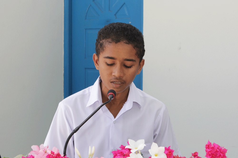މާވަށު ފުލުހުންގެ ޢިމާރާތް ހުޅުވުމުގެ ރަސްމިއްޔާތުގެ ތެރެއިން - ފޮޓޯ :ޕޮލިސް.އެމްވީ