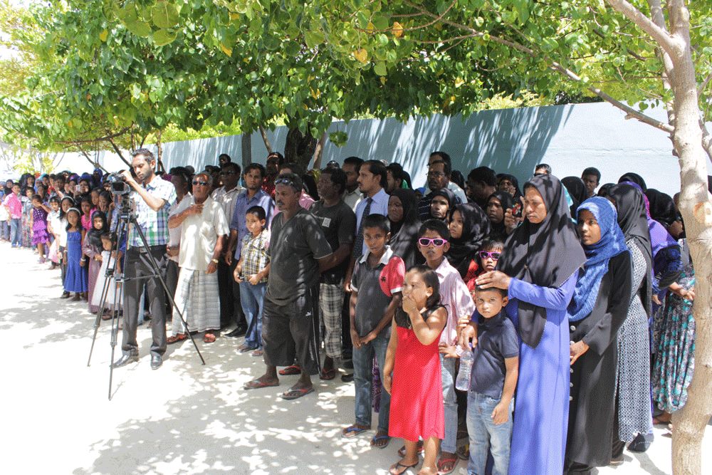 މާވަށު ފުލުހުންގެ ޢިމާރާތް ހުޅުވުމުގެ ރަސްމިއްޔާތުގެ ތެރެއިން - ފޮޓޯ :ޕޮލިސް.އެމްވީ