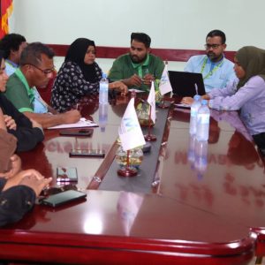 އެންދެރި ސްމޯލްގްރާންޓު ޕްރޮޖެކުޓްގެ ބޭފުޅުންނާއެކު ބައްދަލުކުރުން